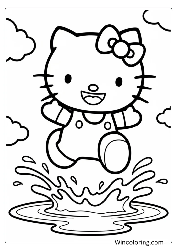 Happy Hello Kitty Puddle Joy