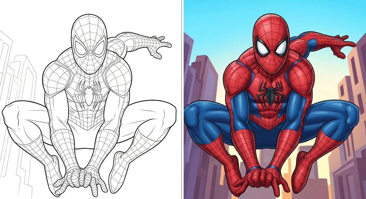 Spider-Man Coloring Pages