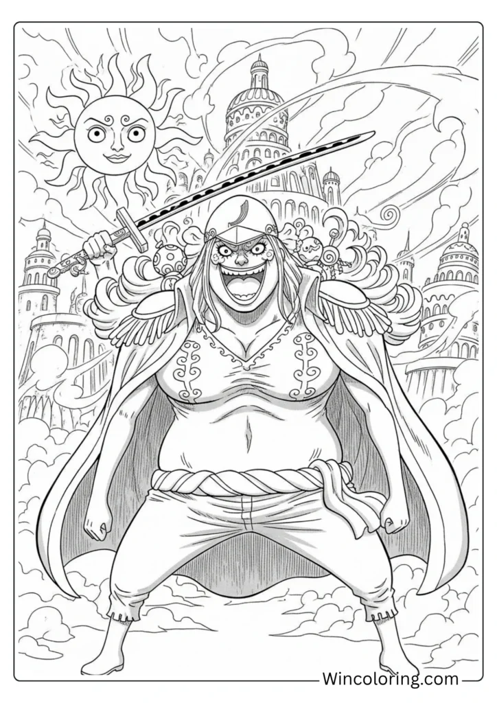 Big Mom with Prometheus and Napoleon