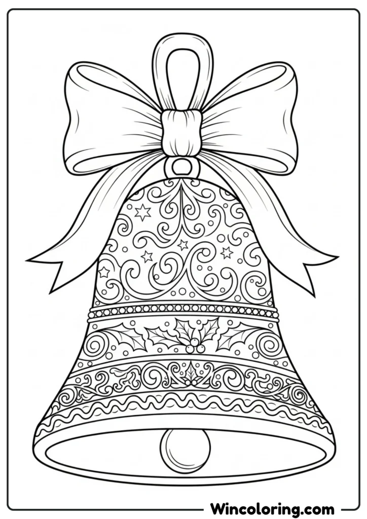 Christmas Bell with Ribbon