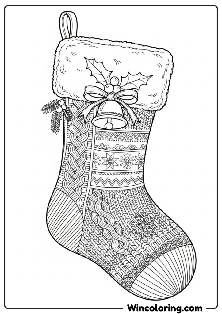Christmas Stocking Detail