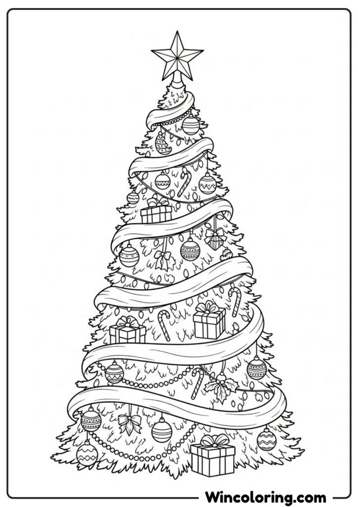 Christmas Tree with Ornaments