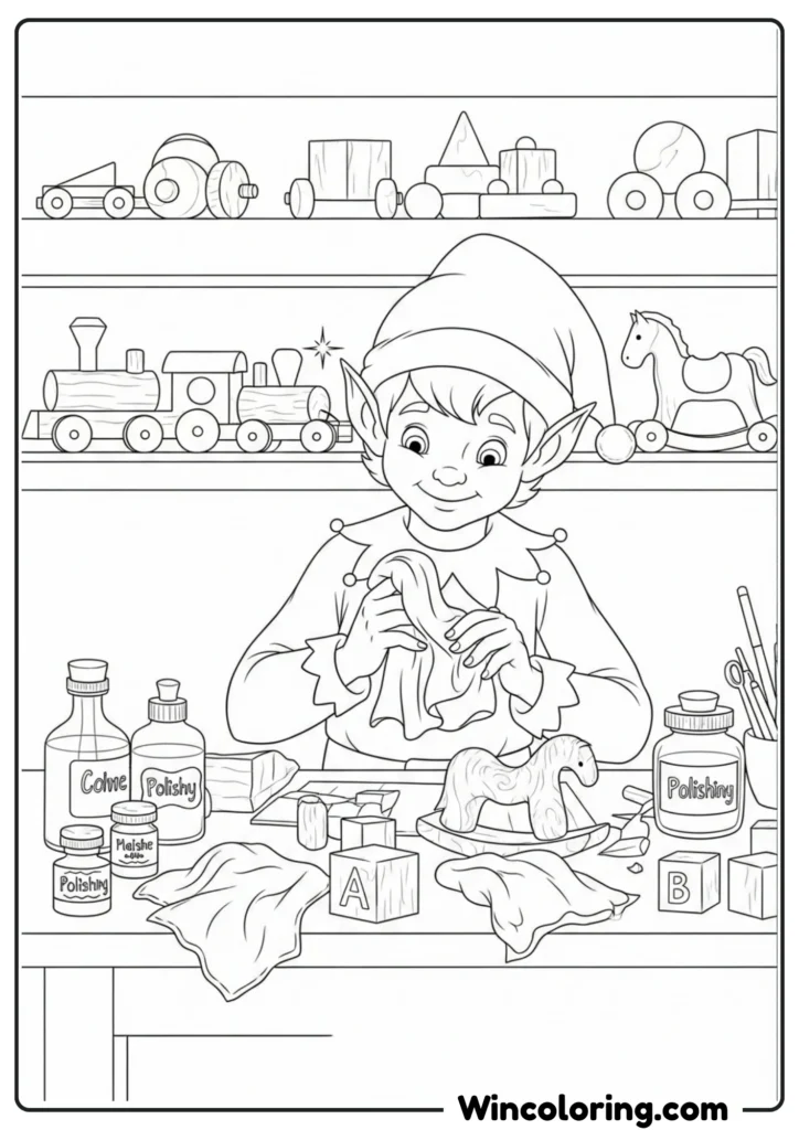 Elf Polishing Toys