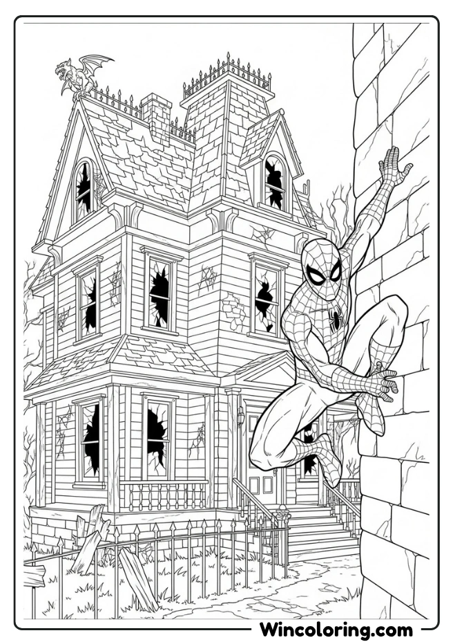 Haunted House Spiderman