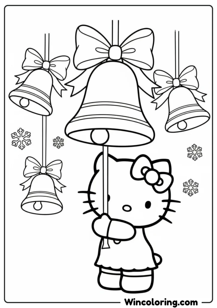 Hello Kitty with Christmas Bells