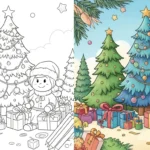 Christmas coloring pages