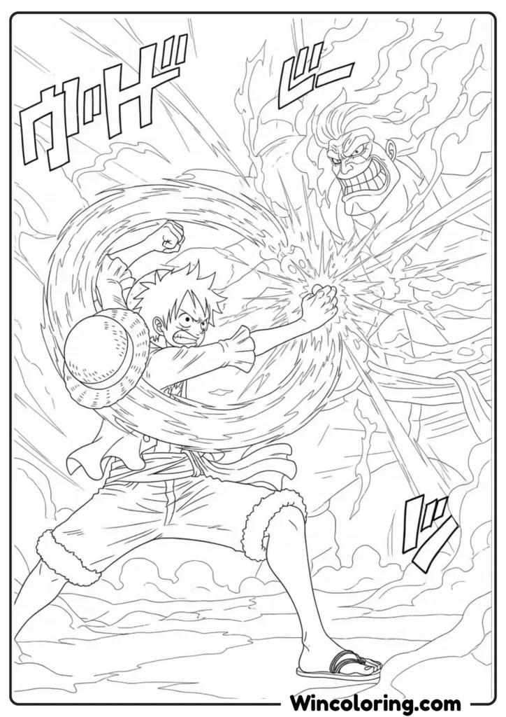Luffy vs Major Antagonist