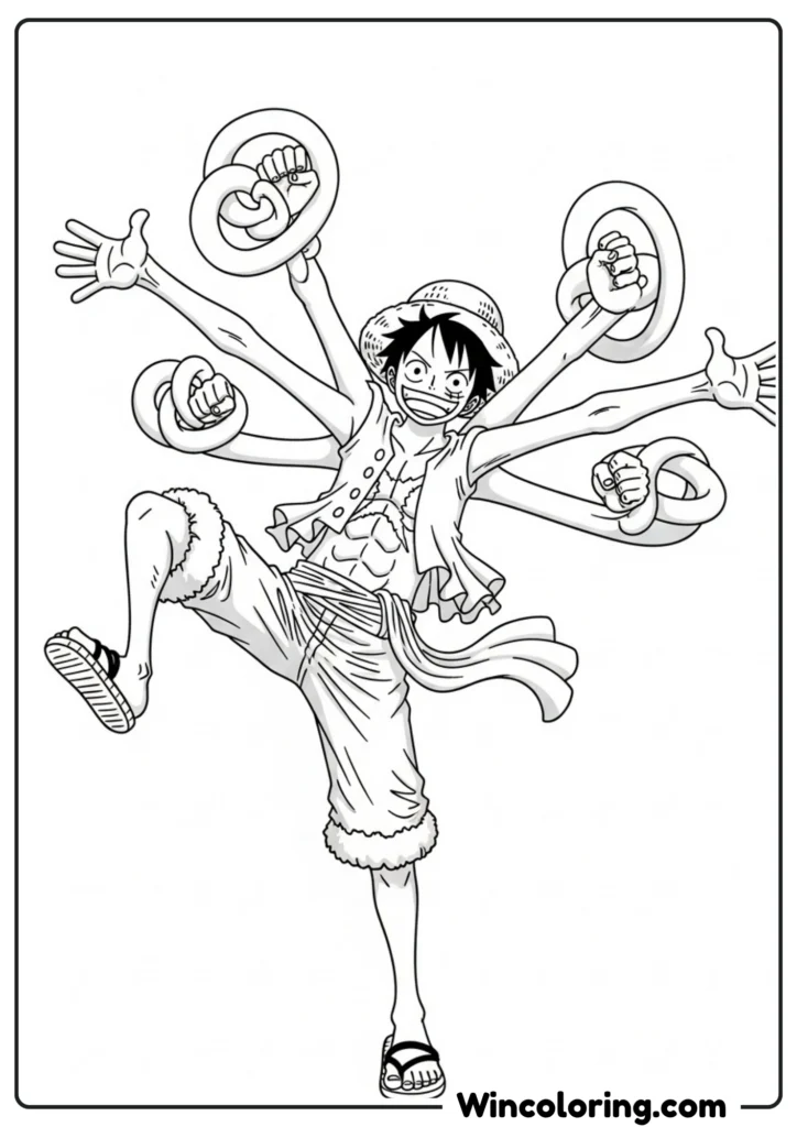 Luffy's Rubber Powers