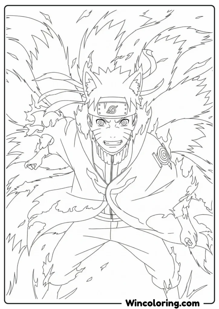 Naruto Nine-Tailed Fox Form