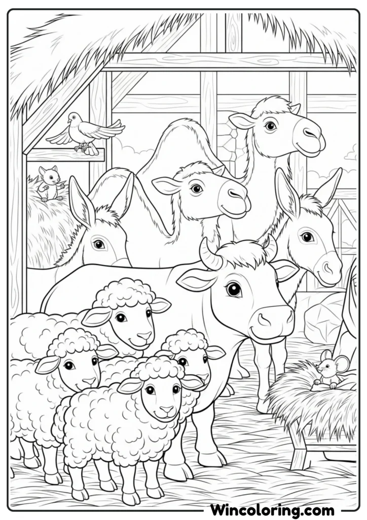 Nativity Animals