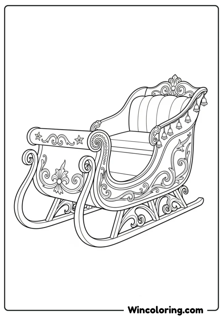 Santa's magical sleigh