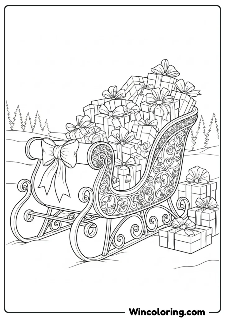 Sleigh with Presents