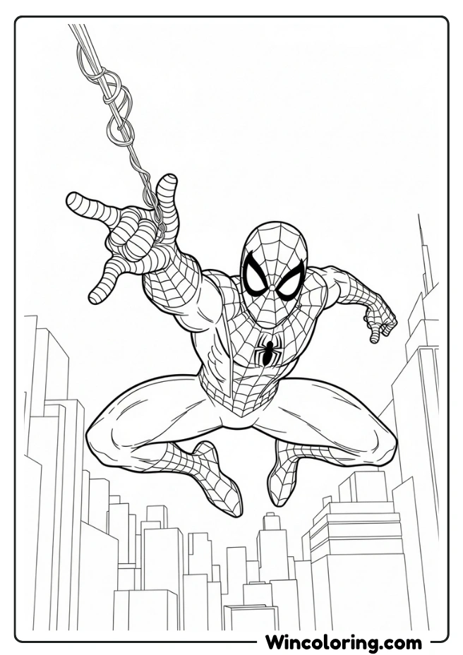 Spiderman Swinging Dynamic