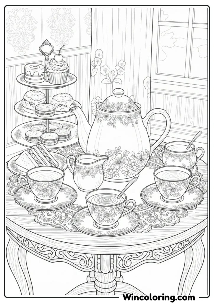 Tea Time Setup