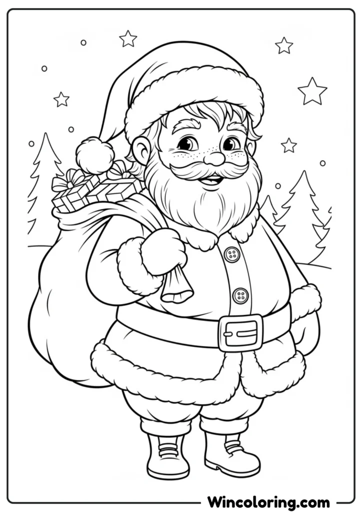 Young Santa Character