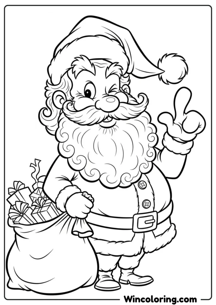 Santa Cartoon