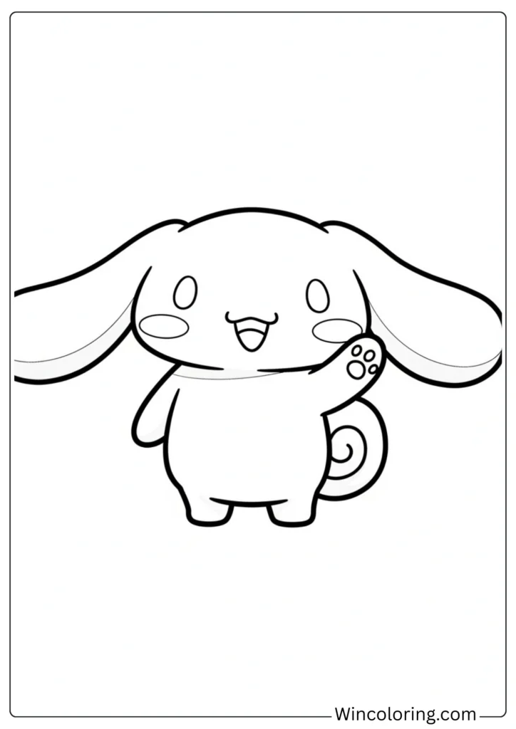 Cinnamoroll Waving Hello