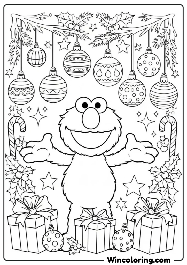 Elmo Christmas Decoration