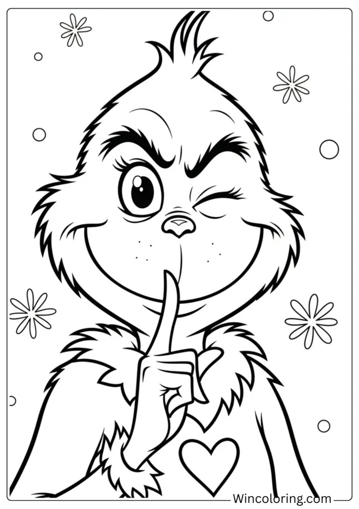 Grinch Winking