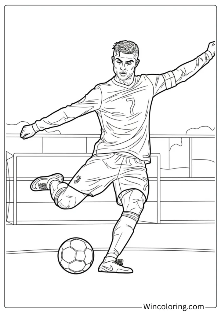 Ronaldo in Action Full Body