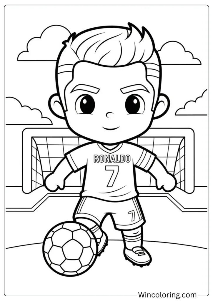 Simple Cute Ronaldo