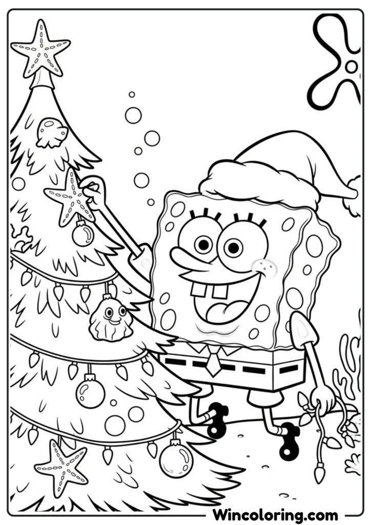 SpongeBob Christmas Tree