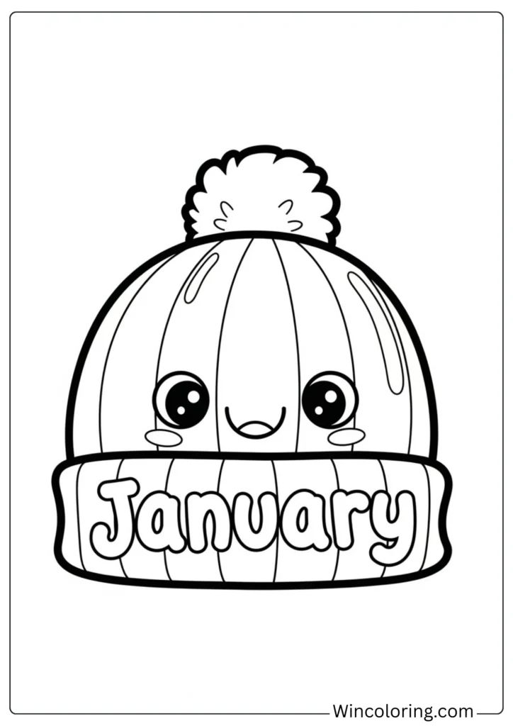 Winter Hat Character