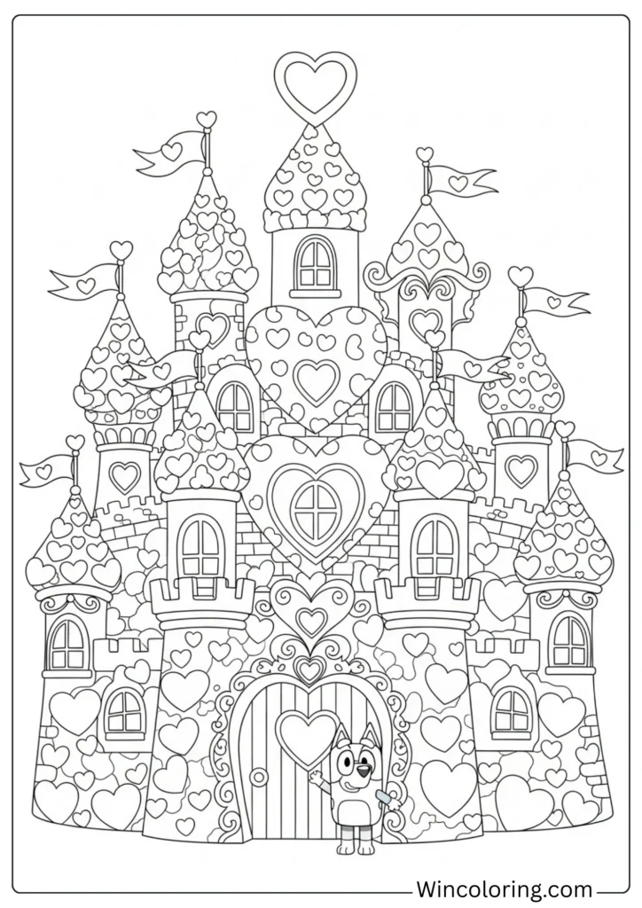 Bluey's Magical Heart Castle