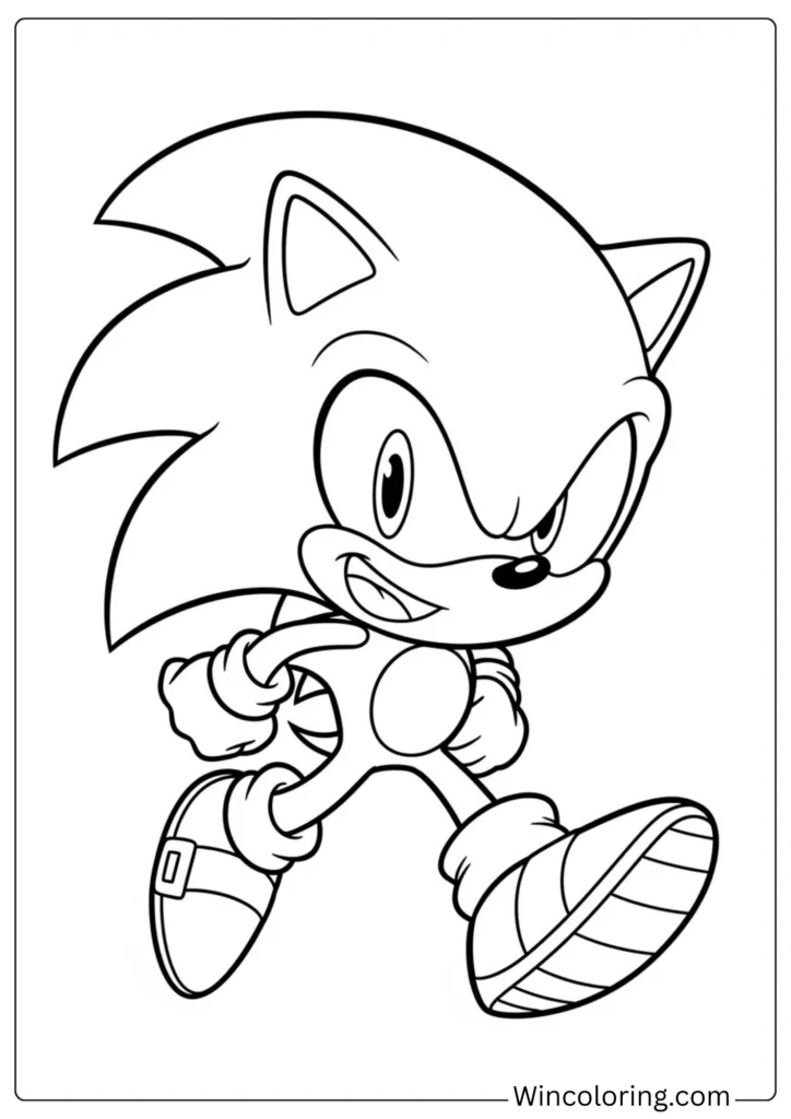 Chibi Sonic Full Body