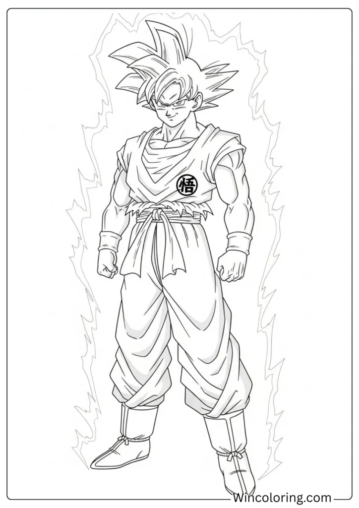 Goku Full Body Standing