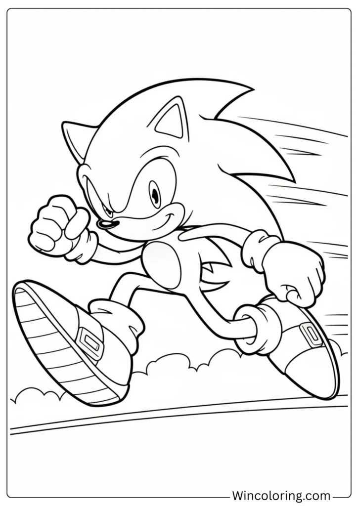 Sonic Full Body Running