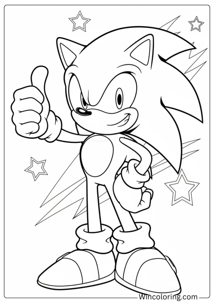 Sonic Thumbs Up