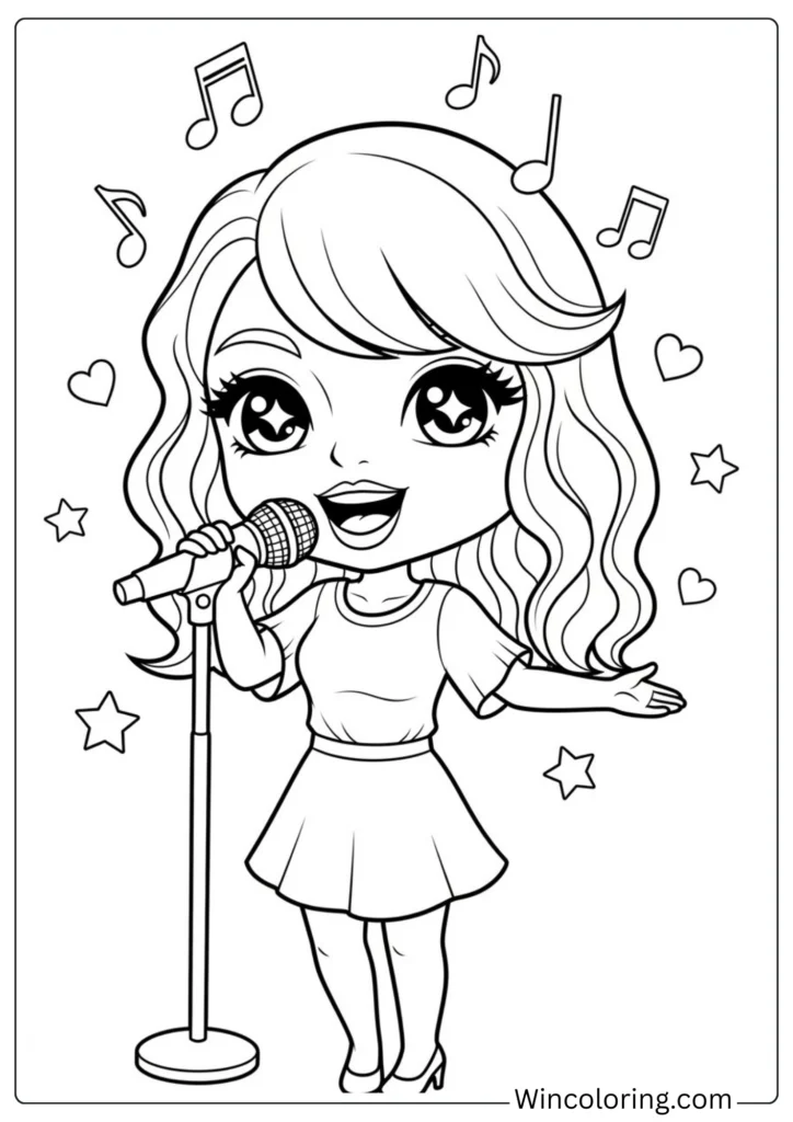 Taylor Singing Happily