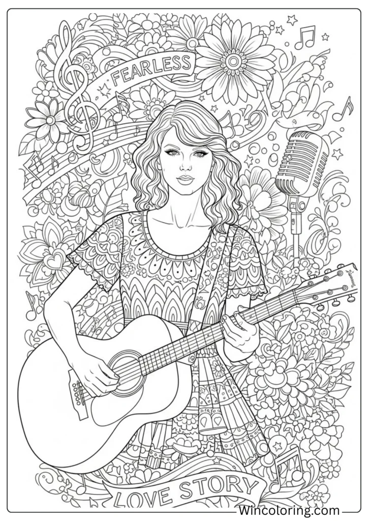 Taylor Swift Fan Art Style