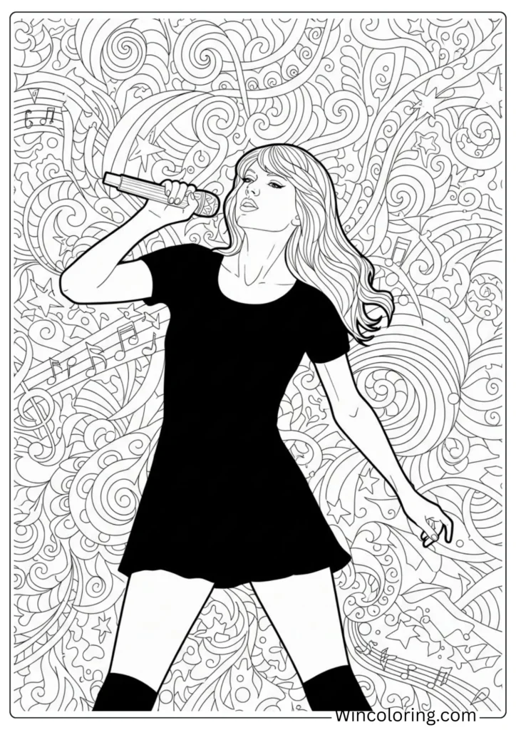 Taylor Swift Silhouette