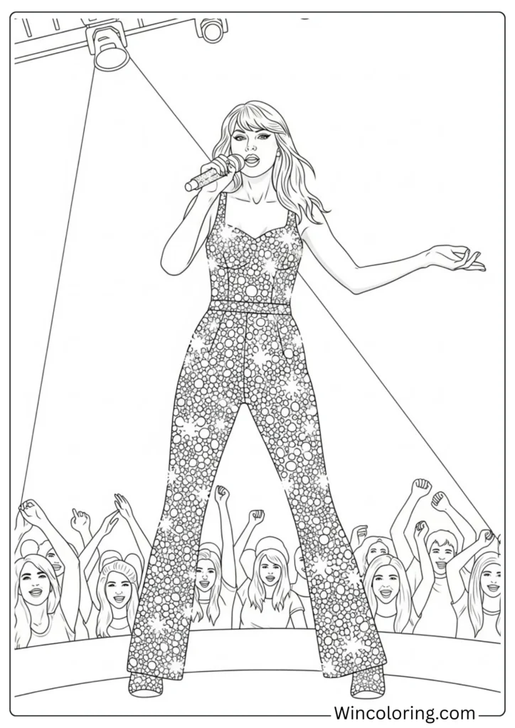 Taylor Swift Sparkly Outfit