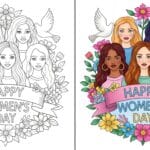 Women's Day Coloring Pages
