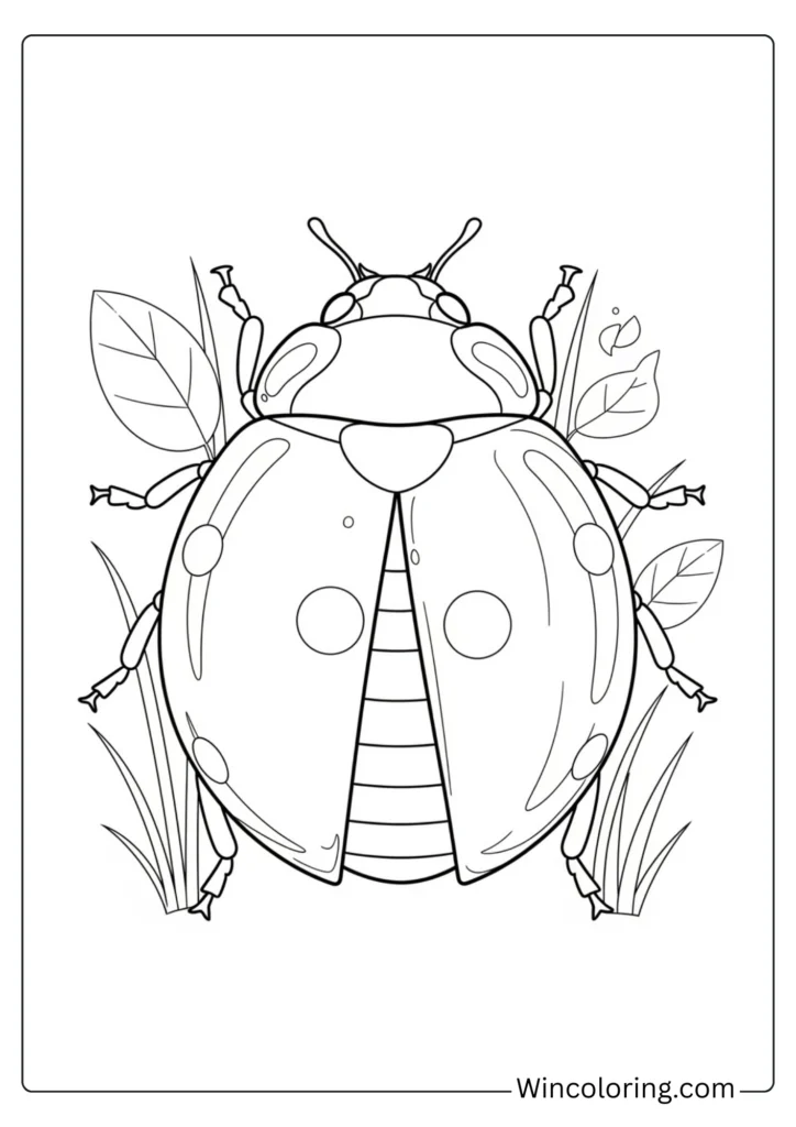 Adorable Ladybug Red Shine