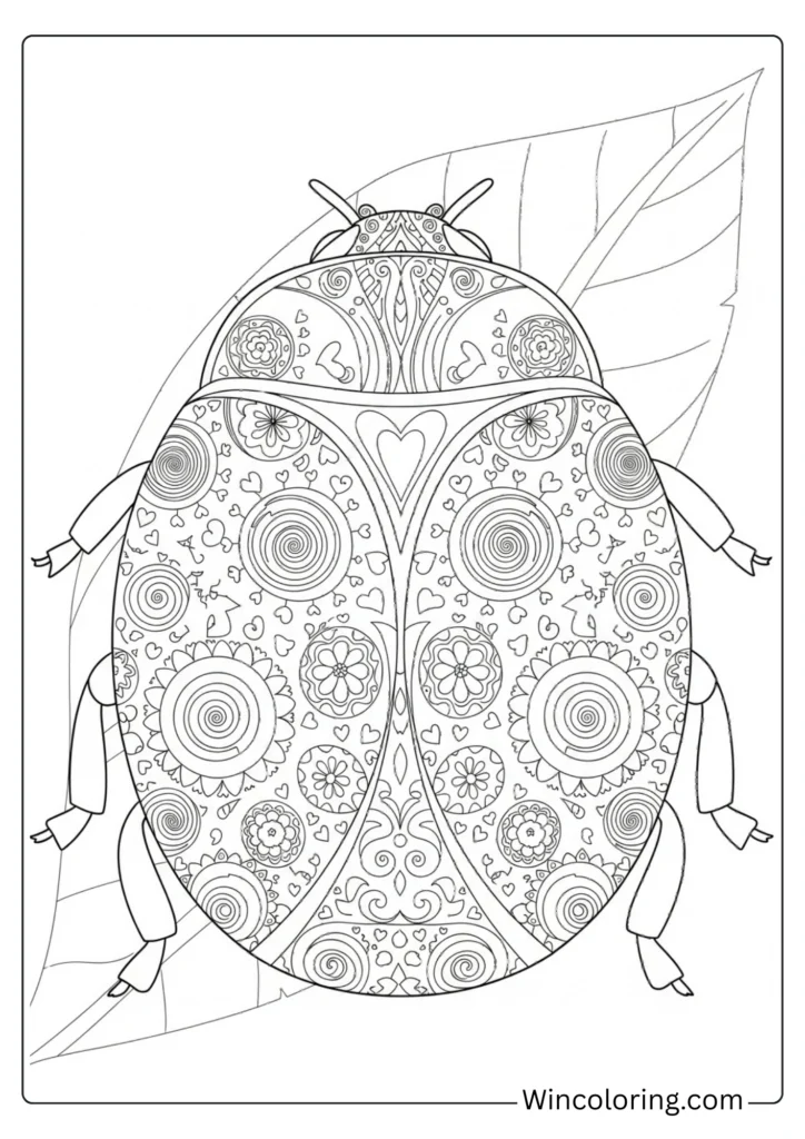 Adorable Ladybug Spots Pattern