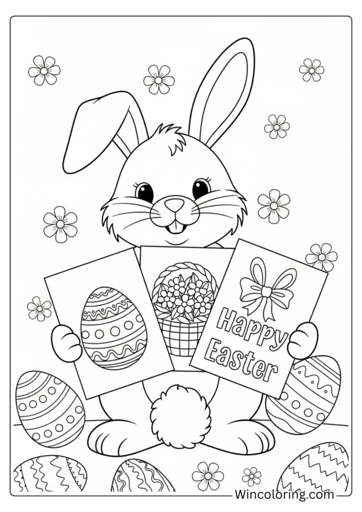 Bunny Easter Cards