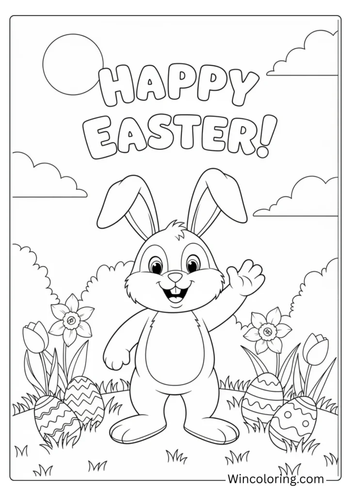 Bunny Easter Greeting