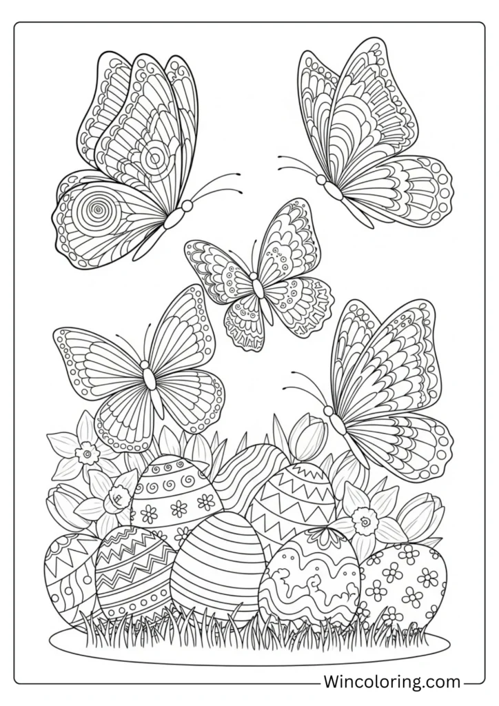 Butterfly Easter Theme