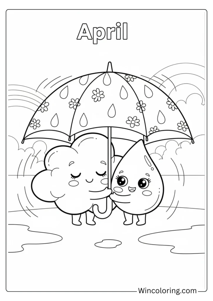 Happy April Snuggle Moment