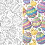 Easter Egg coloring pages