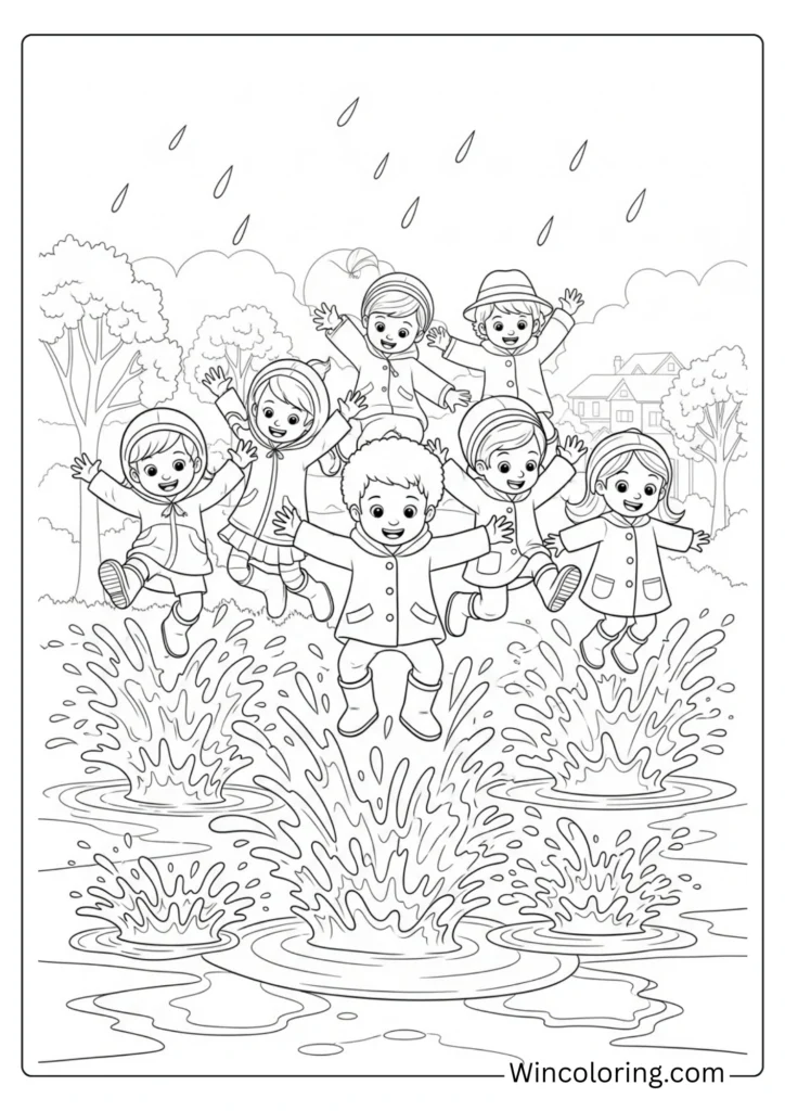 Puddle Jumping Fun