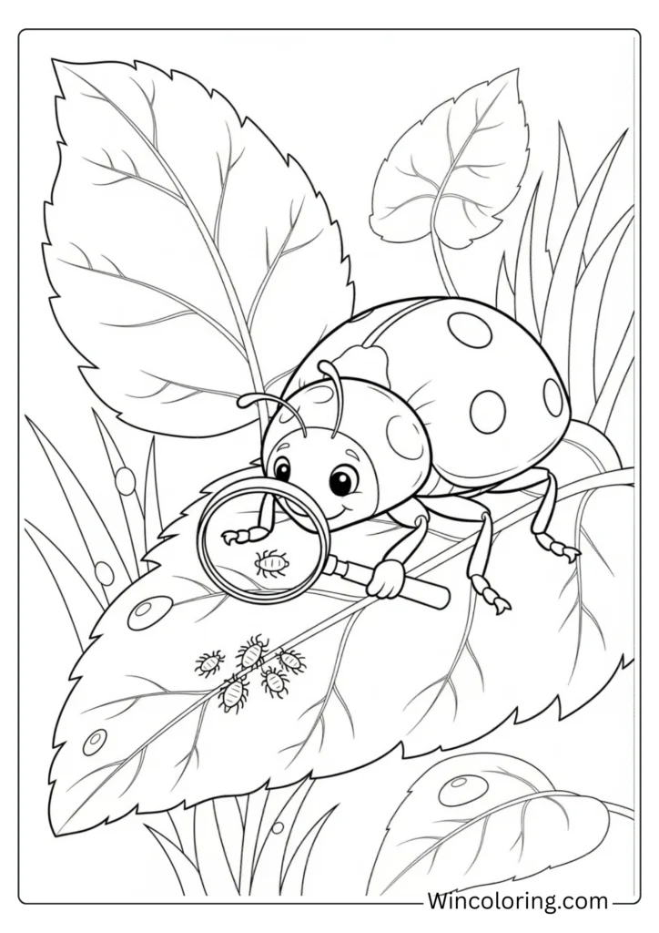 Sweet Ladybug Searching