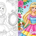 Barbie Coloring Pages