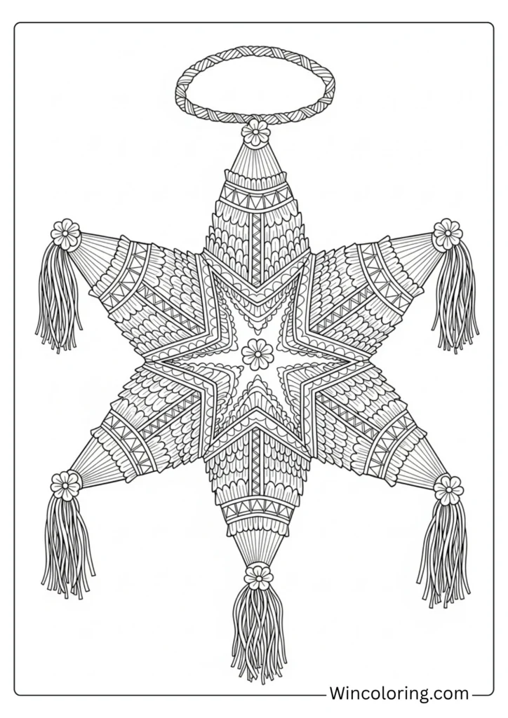 Intricate Piñata Design