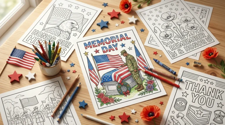 Memorial Day Coloring Pages