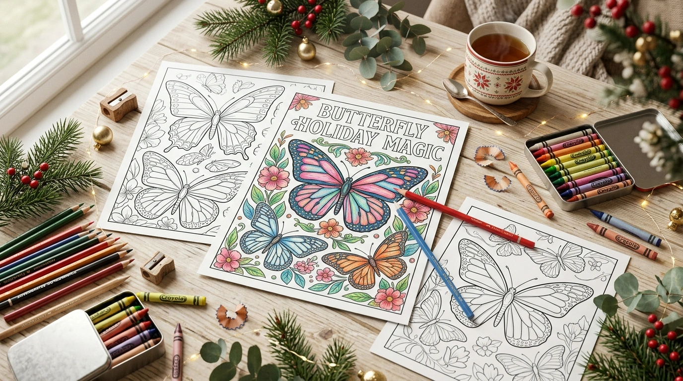 Butterfly Coloring Pages